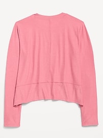 Image number 4 showing, CloudMotion Long-Sleeve Performance T-Shirt for Girls