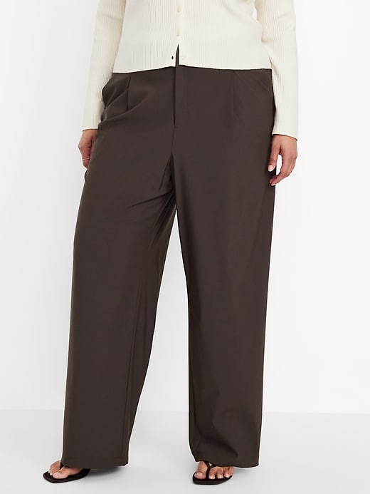 Image number 7 showing, High-Waisted SleekTech Trouser Pants