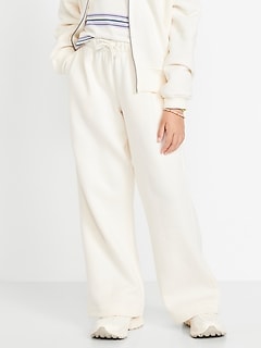 Favorite Fleece High-Waisted Wide-Leg Sweatpants for Girls