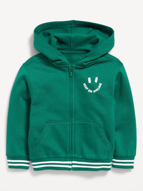 Favorite Fleece Oversized Zip Hoodie for Toddler Boys - Botanica