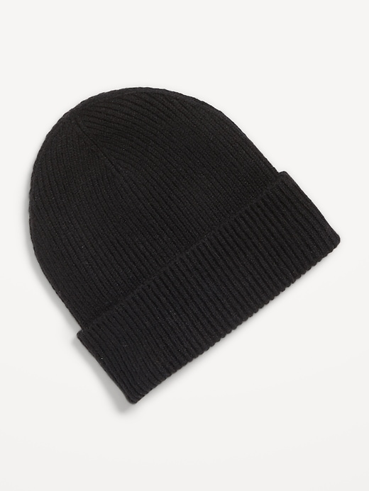 Image number 1 showing, Rib-Knit Cuffed Beanie for Women