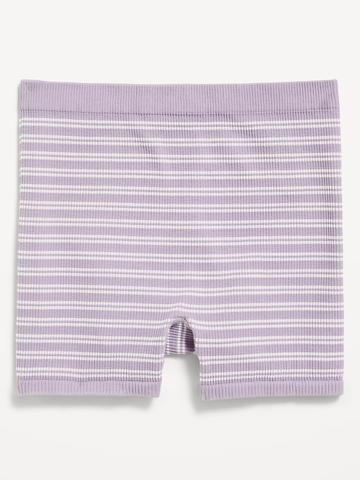 Image number 4 showing, Mid-Rise Seamless Ribbed Boyshort Underwear