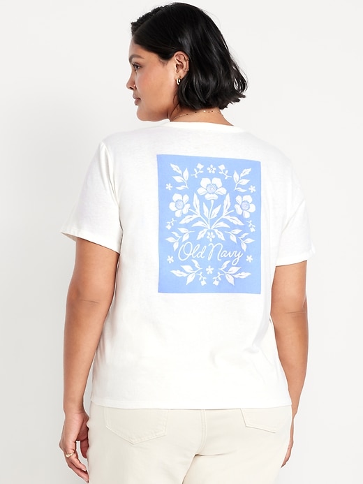 Image number 8 showing, EveryWear Crew-Neck Logo-Graphic T-Shirt
