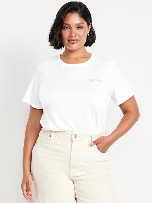 Image number 7 showing, EveryWear Crew-Neck Logo-Graphic T-Shirt