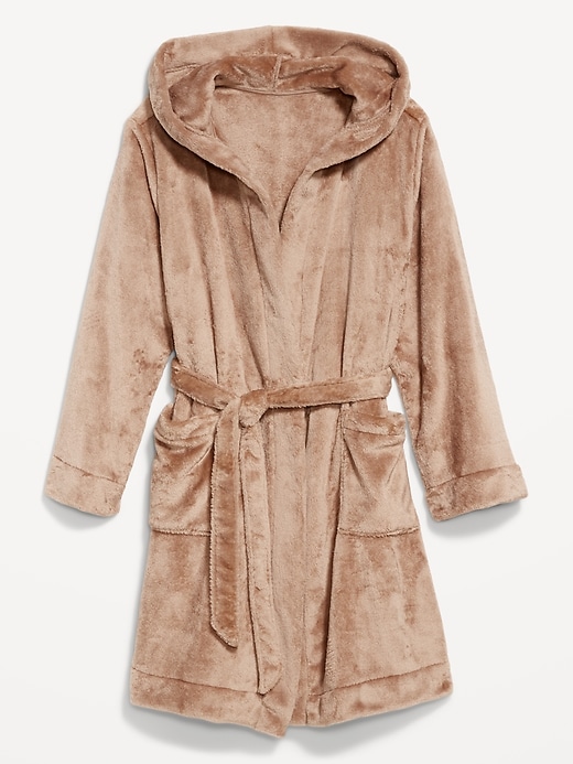Image number 4 showing, Cozy Terry Hooded Robe
