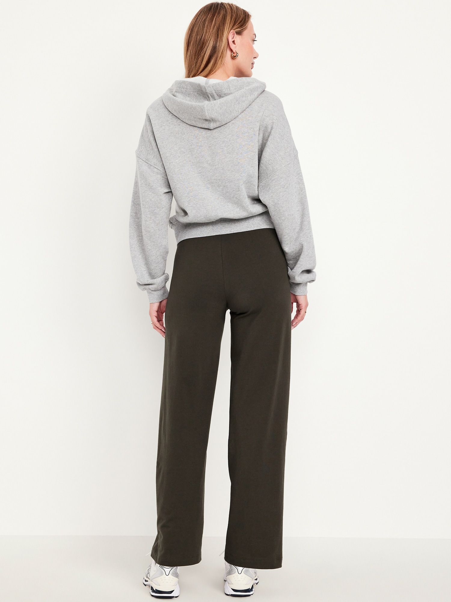 High-Waisted Fashion Wide-Leg Leggings