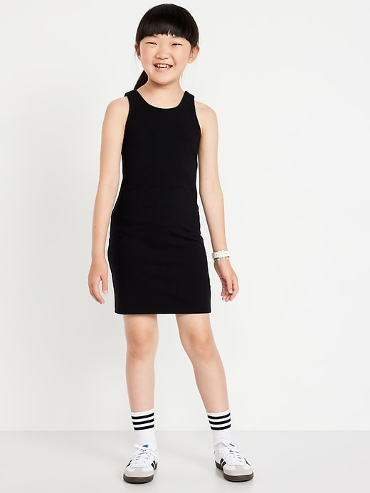 Image number 1 showing, PowerChill Fitted Sleeveless Athletic Dress for Girls