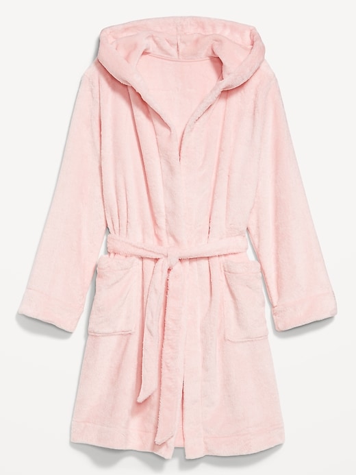 Image number 4 showing, Cozy Terry Hooded Robe