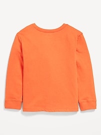 Image number 2 showing, Long-Sleeve Pocket T-Shirt for Toddler Boys