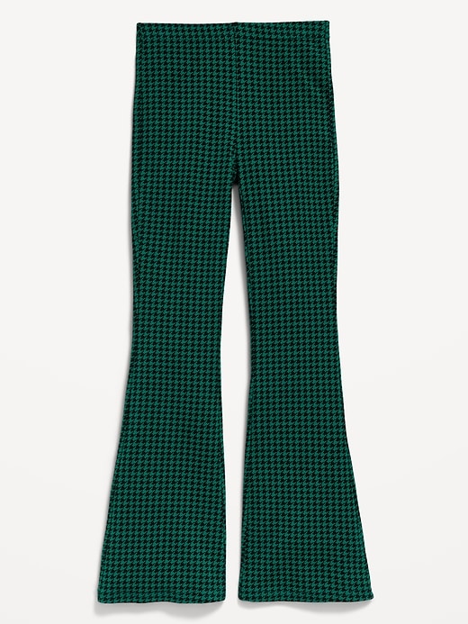 Image number 1 showing, Printed High-Waisted Flared Leggings for Girls
