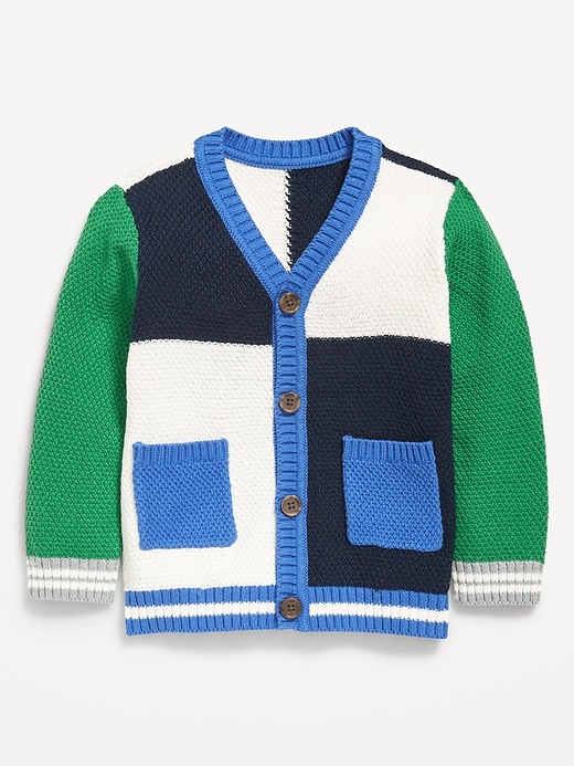 Image number 2 showing, Oversized Cardigan Sweater for Toddler Boys