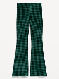 Image number 1 showing, Printed High-Waisted Flared Leggings for Girls