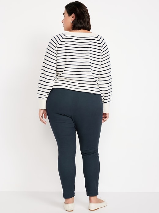 Image number 9 showing, High-Waisted Uniform Skinny Pants