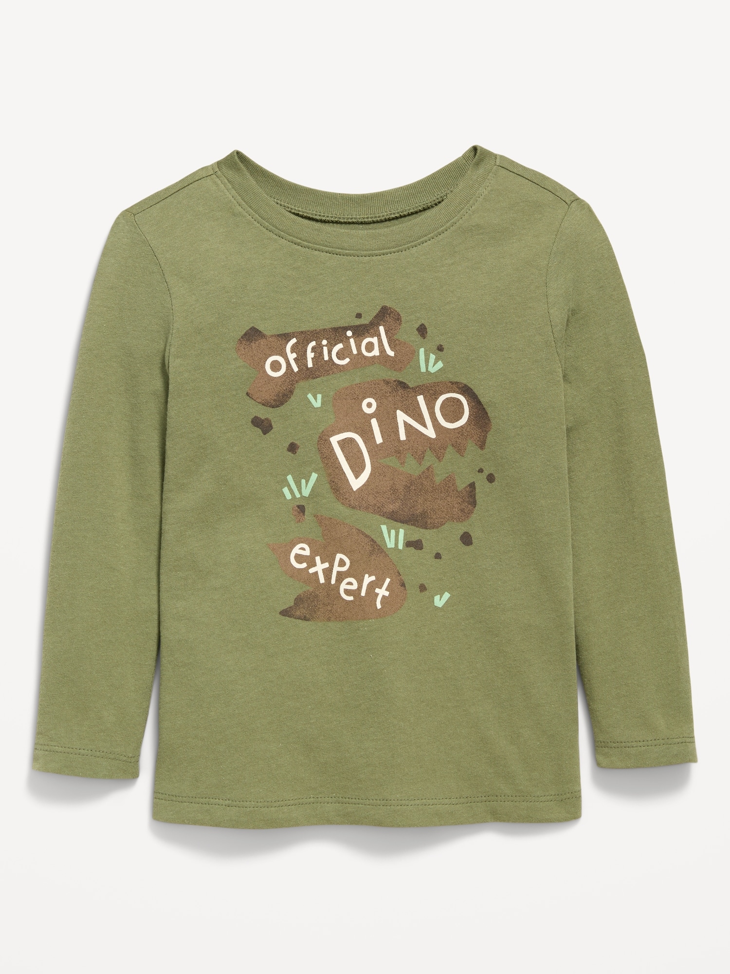 Long-Sleeve Unisex Graphic T-Shirt for Toddler