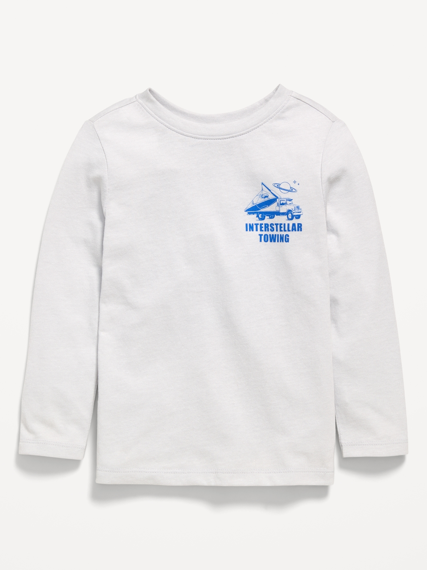 Long-Sleeve Unisex Graphic T-Shirt for Toddler