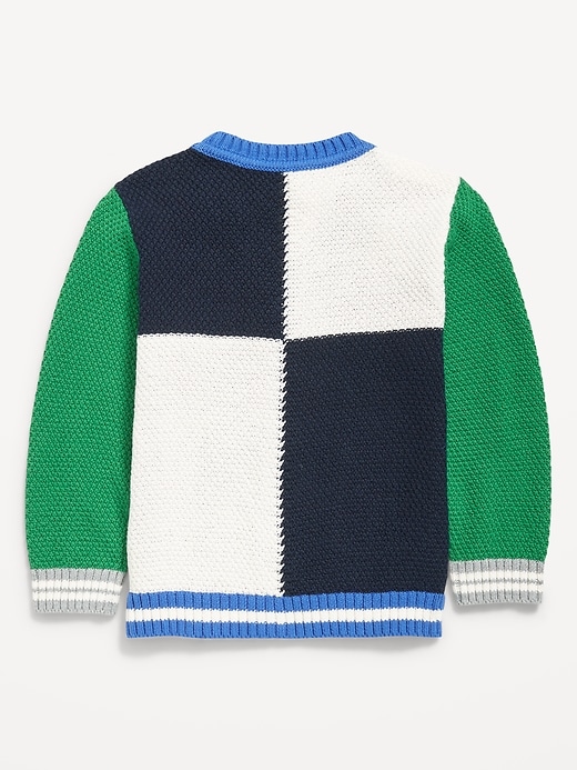 Image number 3 showing, Oversized Cardigan Sweater for Toddler Boys
