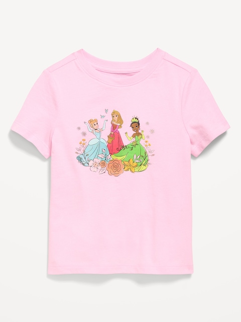 Disney© Princesses Graphic T-Shirt for Toddler Girls - Oleander