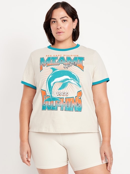Image number 6 showing, NFL™ Miami Dolphins™ EveryWear Crew-Neck Ringer T-Shirt