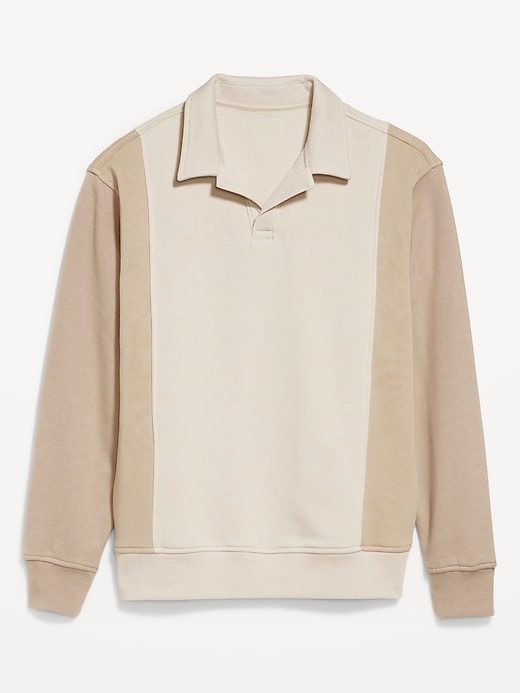 Image number 4 showing, Rotation Fleece Color-Block Polo