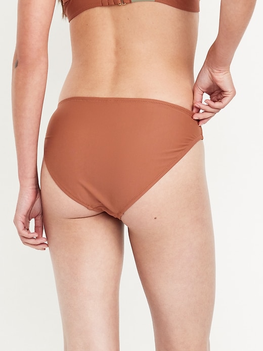 Image number 2 showing, Mid-Rise Bikini Swim Bottoms