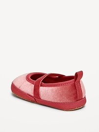 Image number 3 showing, Velvet Ballet Flats for Baby