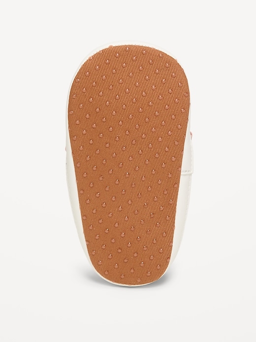 Image number 4 showing, Shiny Faux-Suede Bow Sneakers for Baby