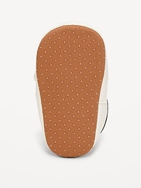 Image number 4 showing, Double Secure-Strap Faux-Leather Sneakers for Baby
