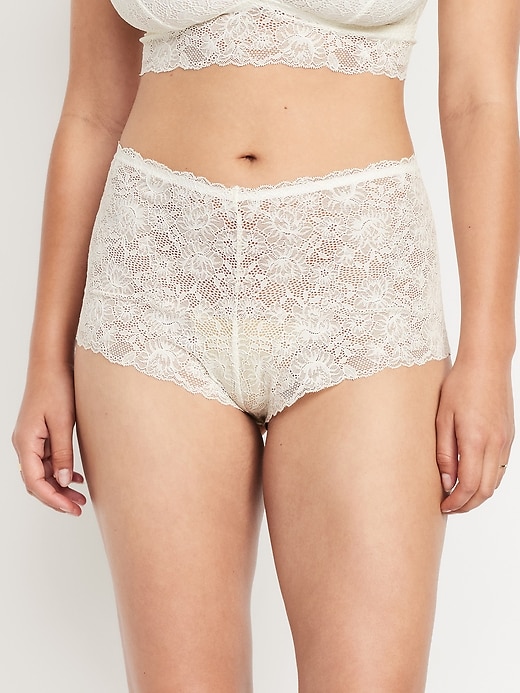 Image number 5 showing, Lace Boyshort Underwear