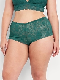 Image number 7 showing, Lace Boyshort Underwear