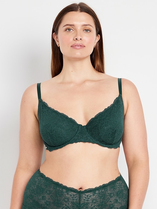 Image number 7 showing, Lace Balconette Bra