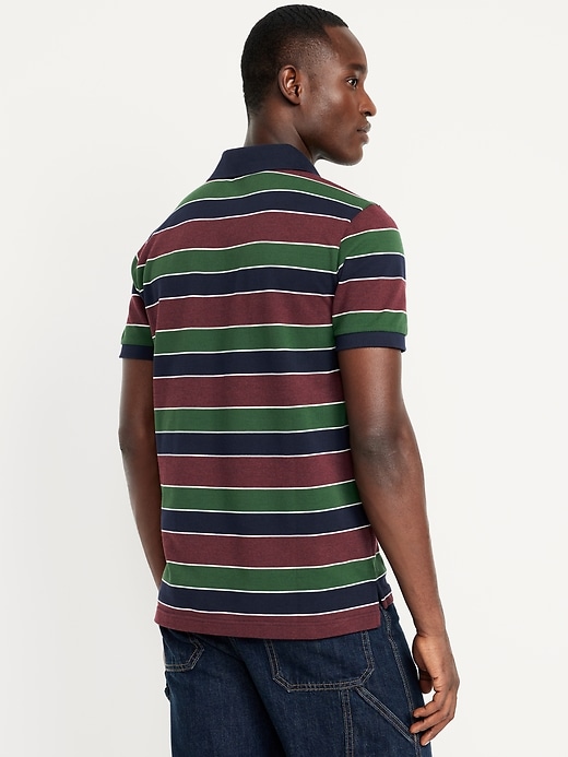 Image number 2 showing, Classic Fit Striped Pique Polo