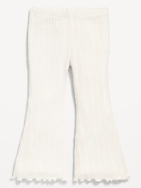 Image number 1 showing, Ribbed Flare-Leg Leggings for Toddler Girls