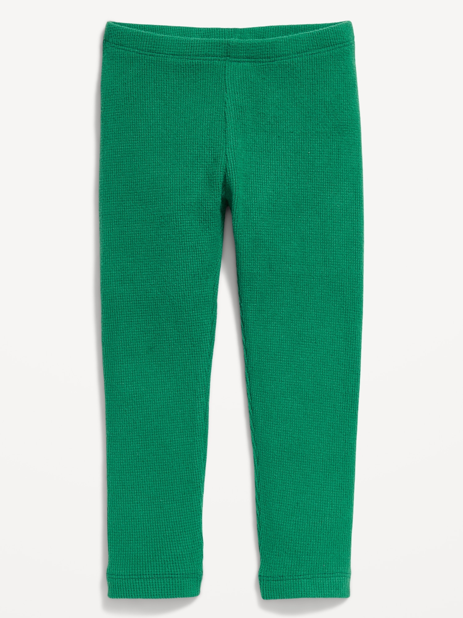 Cozy Waffle-Knit Leggings for Toddler Girls