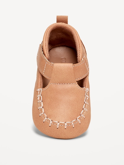 Image number 2 showing, Faux-Leather Moccasin Shoes for Baby
