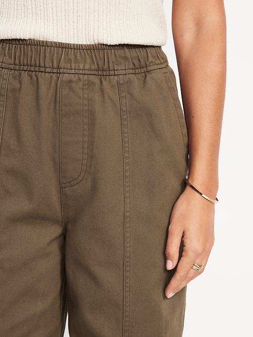 Image number 5 showing, High-Waisted Barrel Ankle Pants
