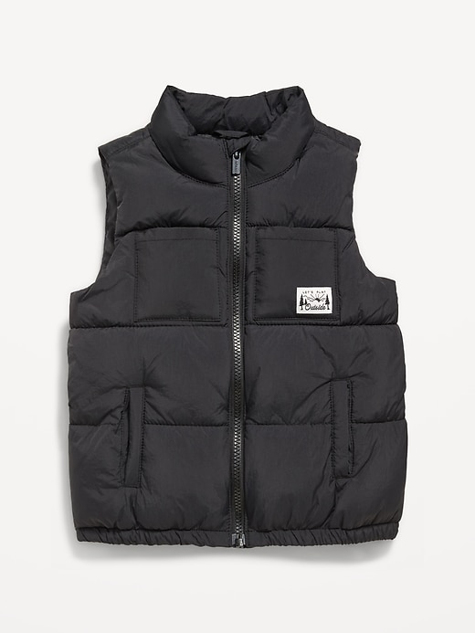 Image number 1 showing, Pocket Puffer Vest for Toddler Boys