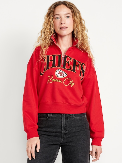 NFL™ Kansas City Chiefs™ Half-Zip Sweatshirt - Kansas City Chiefs