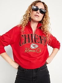 Image number 3 showing, NFL™ Kansas City Chiefs™ Half-Zip Sweatshirt
