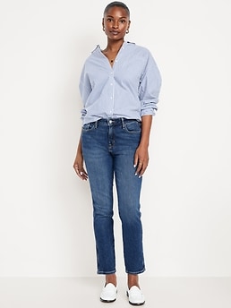 Curvy High-Waisted Vintage Slim Jeans - image 3