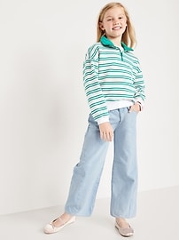 Image number 3 showing, Super Baggy Barrel-Leg Jeans for Girls