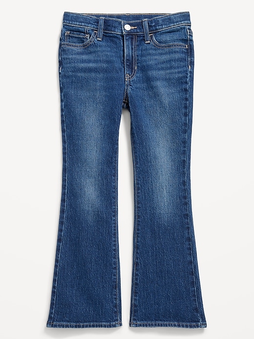 Image number 4 showing, Wow High-Waisted Flare-Leg Jeans for Girls