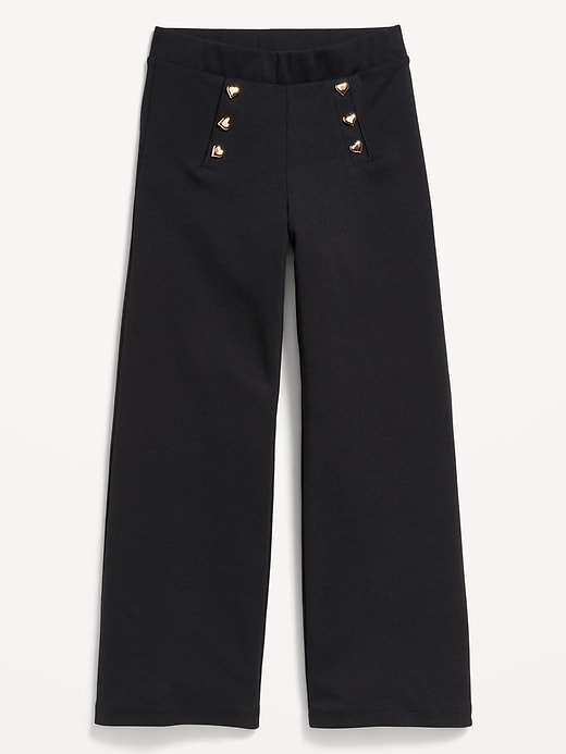 Image number 4 showing, High-Waisted Straight-Leg Sailor Pants for Girls