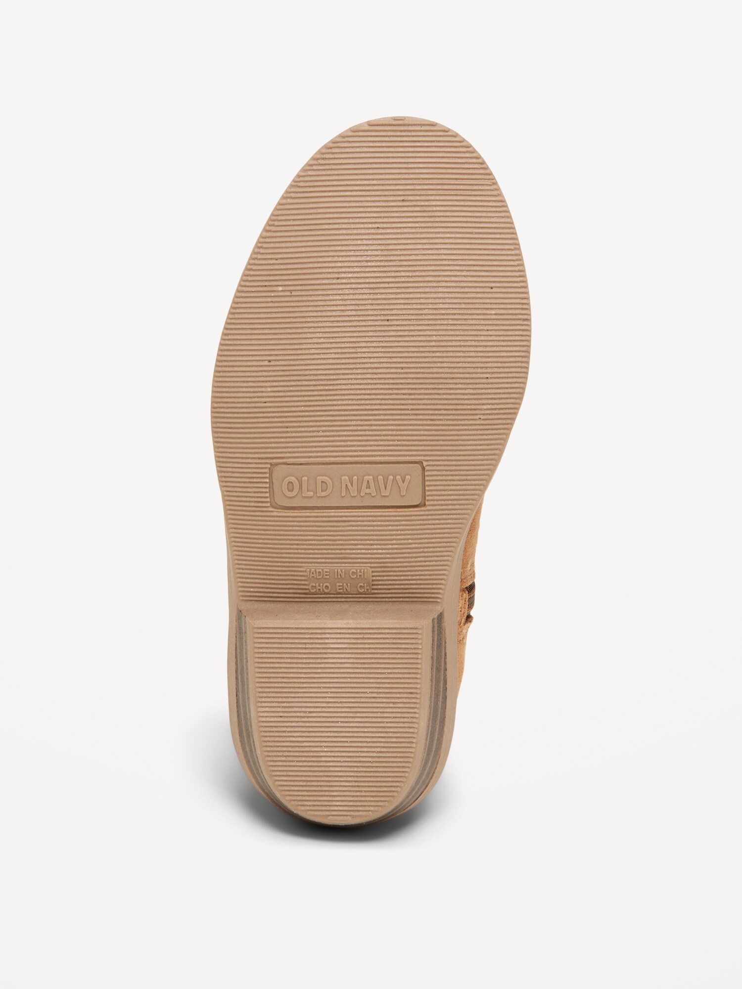 Ботинки Old Navy Faux-Suede Side-Zip Western Boots для девочек-малышей, цвет: Рыжевато-коричневый — фото 4