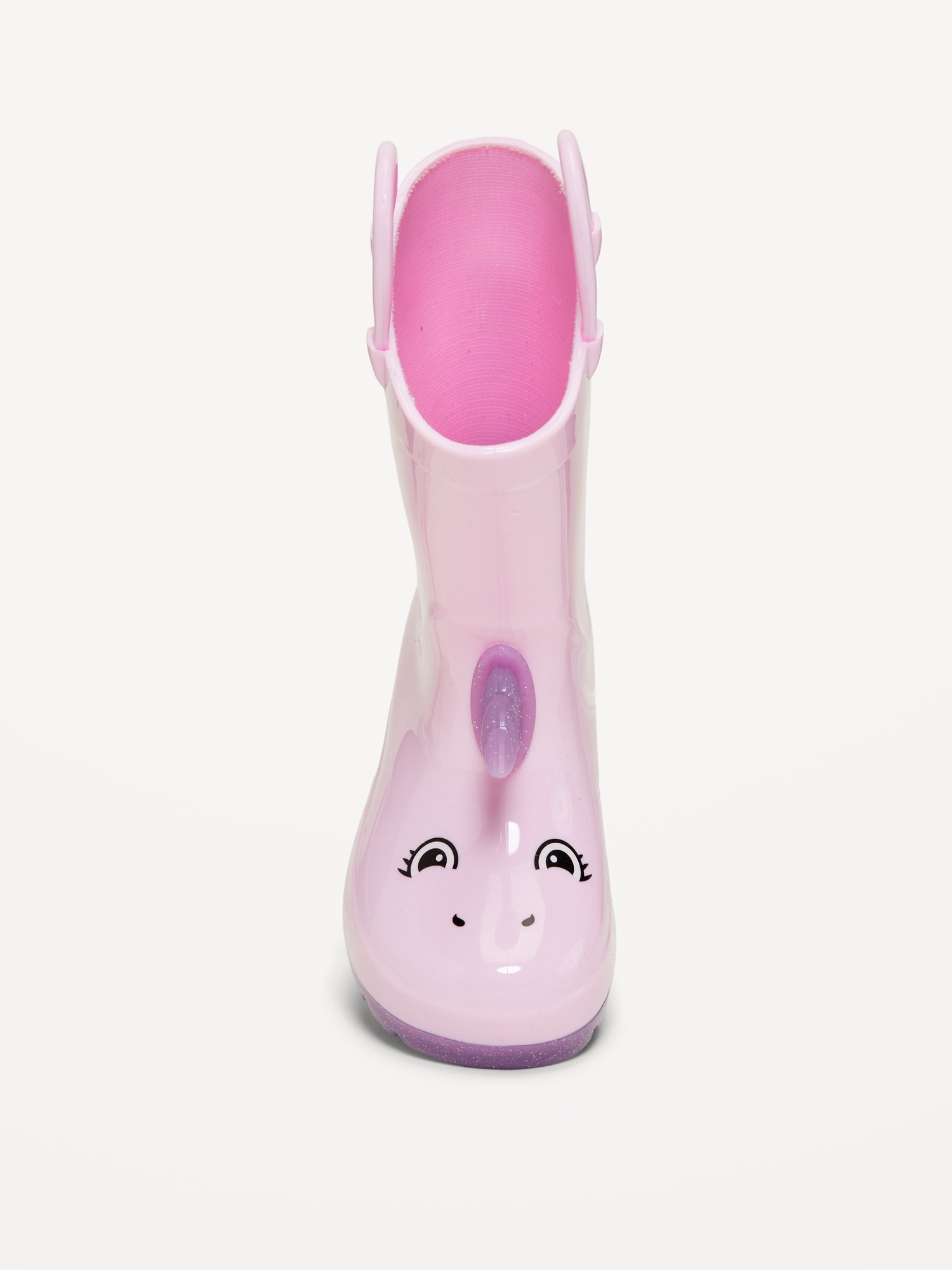 Tall Unicorn-Graphic Rain Boots for Toddler Girls