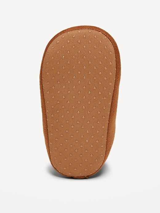 Image number 4 showing, Faux-Suede Moccasin Booties for Baby