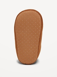 Image number 4 showing, Faux-Suede Moccasin Booties for Baby