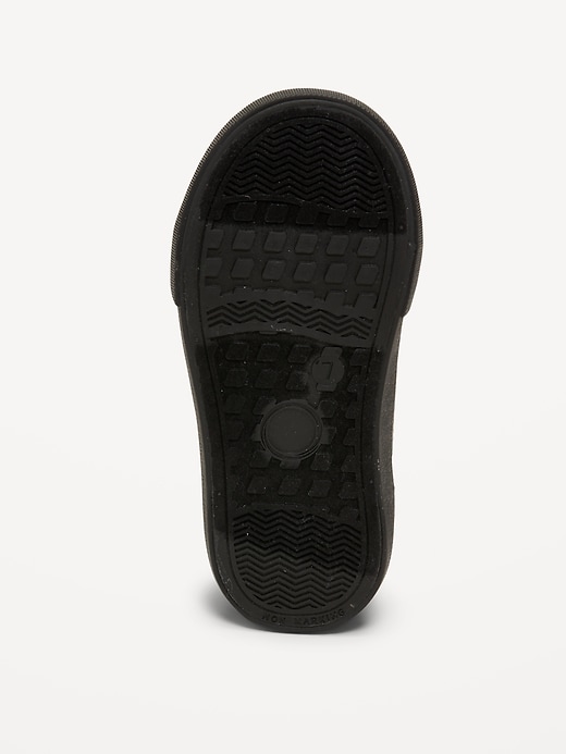 Image number 4 showing, Double Secure-Strap High-Top Sneakers for Toddler Boys