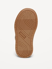 Image number 4 showing, Faux-Leather Sneakers for Toddler Girls