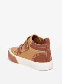 Image number 3 showing, Double Secure-Strap High-Top Sneakers for Toddler Boys