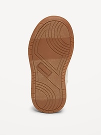 Image number 4 showing, Faux-Leather Sneakers for Toddler Boys